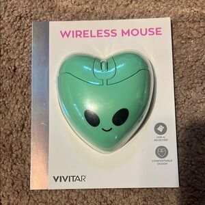 Vivitar Green Alien Wireless Mouse